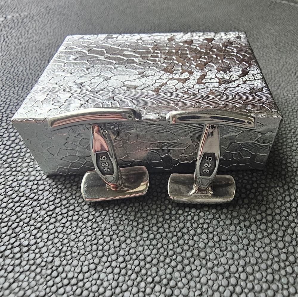 Tiffany&Co 1837 Sterling Silver .925 Cufflinks - Picture 3 of 5